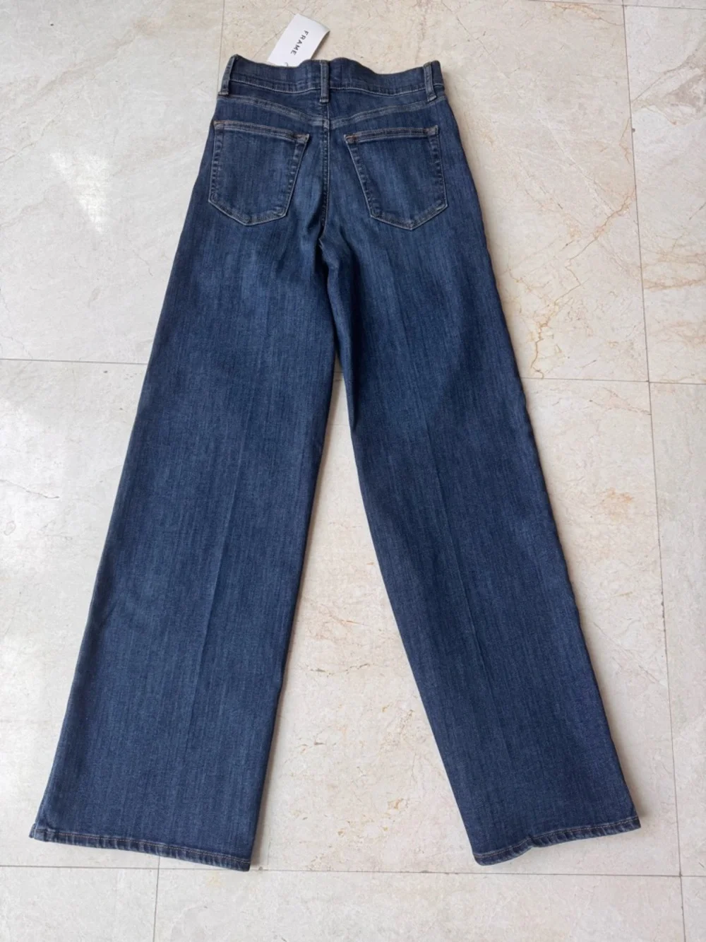 Frame Le Slim Palazzo Blue Jeans size 25 - Picture 8 of 13